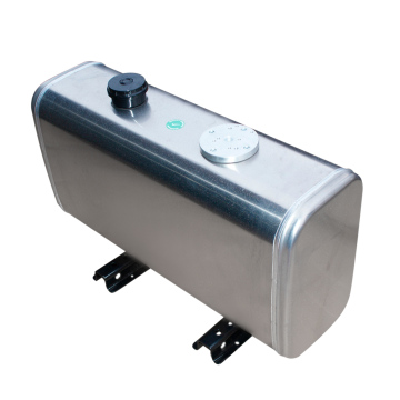 Bak hidrolik 150 L (500x310x1000) aluminium dengan kabin untuk kran-manipulator.