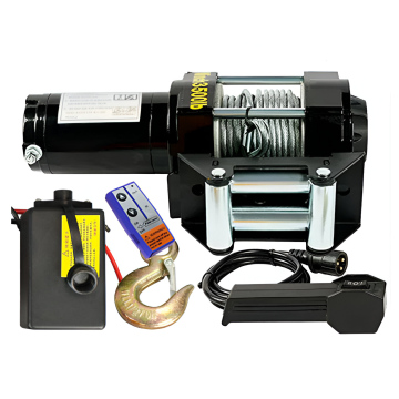 3500 lbs Electric Winch ATV UTV DC 12v/24v Manual + Remote / Winch Derek ATV UTV Hoist 12volt / 24volt 3500 lbs 1500 kg - 12V