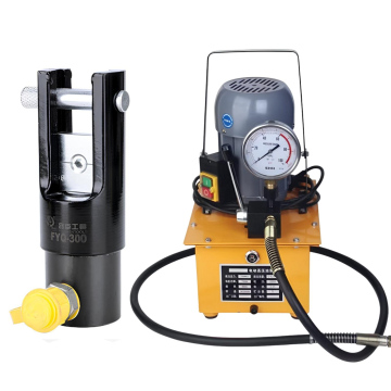 Tang Press Skun Hidrolik FYQ-300 16-300 mm + Pompa Elektrik ZCB-700A 0.75 kW– ARBER TOOLS