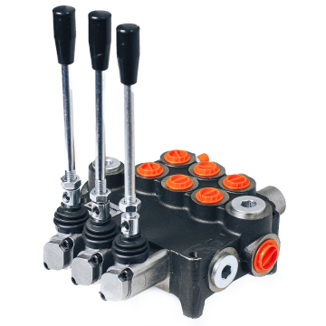 P80 - 3 BANK / 3 STIK Hand Valve Hidrolik P80 - 3 Tuas Spool, G1/2" / Directional Control Valve (80 l/min, 250 bar)