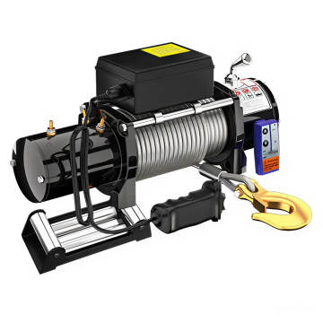 6000 lbs Electric Winch SUV, Medium off-road DC 12v/24v Manual + Remote / Winch Derek SUV, Kendaraan off-road sedang Hoist 12volt / 24volt 6000 lbs 2700 kg - 12V