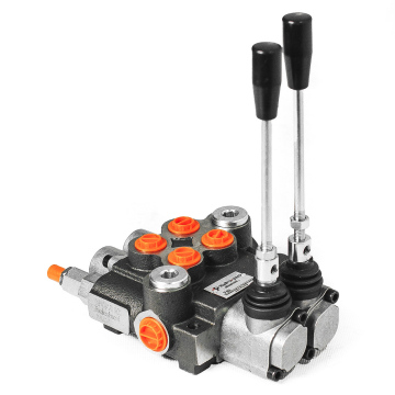 P40 - 2 BANK Hand Valve Hidrolik P40 - 2 Tuas Spool / Directional Control Valve (40 l/min, 250 bar) - G1/2"
