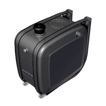 Tangki minyak OMFB 100 liter (pada rangka)
