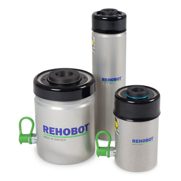Silinder kosong aksi tunggal dari aluminium Rehobot CHFA.
