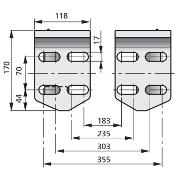 Pemasangan silinder hidro bagian bawah A90060003 PENTA.
