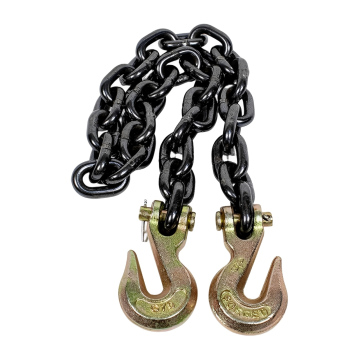 6m 10mm Rantai Lashing Chain Lashing Set / 6m 10mm Chain G80 + Clevis Grab Hook