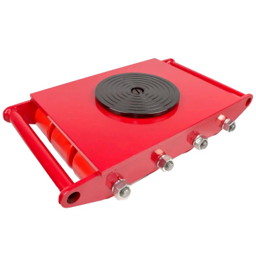 12 Ton Straight-Line Roller Skid CRA-12 - Troli Pengangkut Mesin Berat Roller Lurus 12T