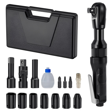 Kunci Angin Ratchet 1/2” Pneumatic Wrench Set DT-7034 / Industrial Air Ratchet Wrench Set untuk Otomotif & Mesin