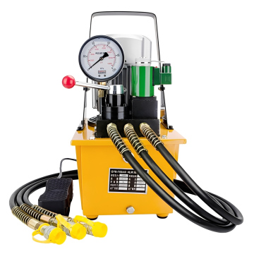 0.75 kW, 7L Electric Hydraulic Power Pack 70MPa Triple Circuit Foot Switch GYB-700AIII / Pompa Hidrolik Listrik GYB-700AIII 3 Saluran Tekanan Tinggi