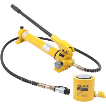 Silinder Hidrolik 30Ton Stroke 50mm + Pompa Hidrolik Manual CP-700