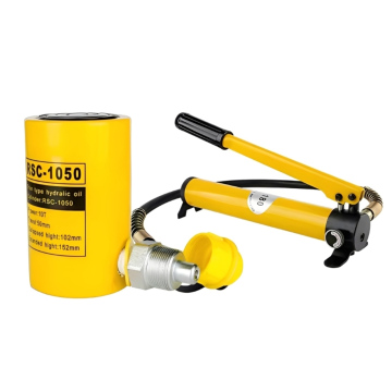 Silinder Hidrolik 10Ton Stroke 50mm + Pompa Hidrolik Manual CP-180