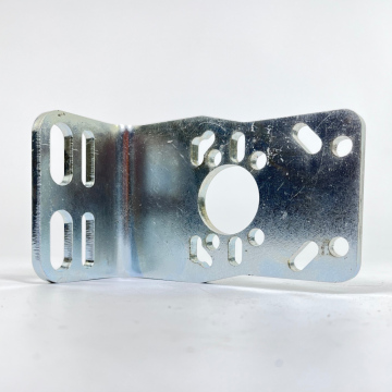 Bracket pemasangan distributor pada bingkai 09238050 Hyva