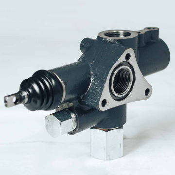 Distributor hidrolik 3 baut (1", 3/4") 110l/menit untuk dump truck.