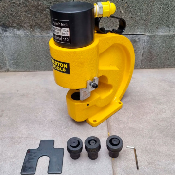 Pelubang Pembolong Busbar Tembaga 12mm CH-70 Barton Hidrolik