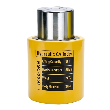 Low Hydraulic Cylinder RSC-3050 (30Ton, Stroke 50mm) / Hydraulic Jack Silinder Hidrolik 30Ton