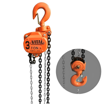Takel Chain Block 3 ton x 7 meter VITAL (Japan)