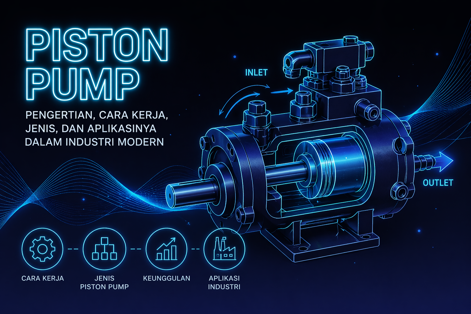 Piston Pump: Pengertian, Cara Kerja, dan Aplikasinya dalam Industri Modern